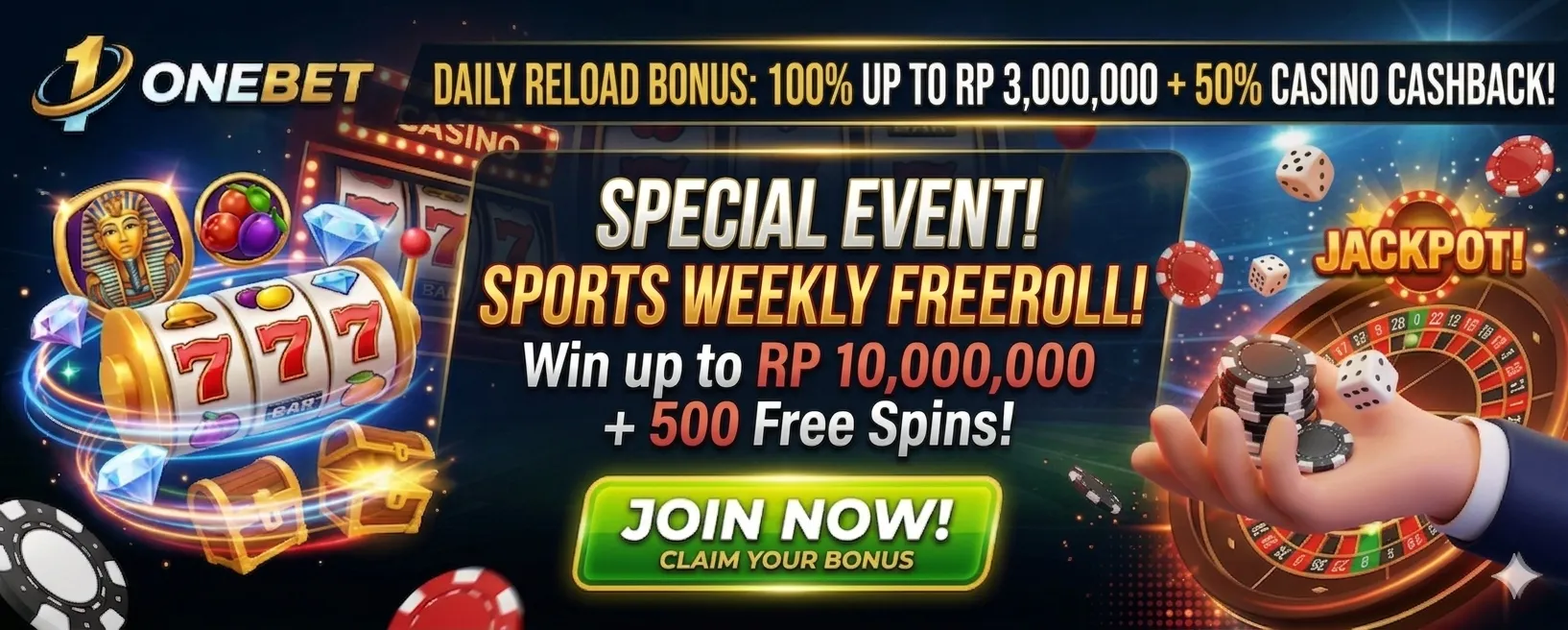CASHBACK MINGGUAN 5%